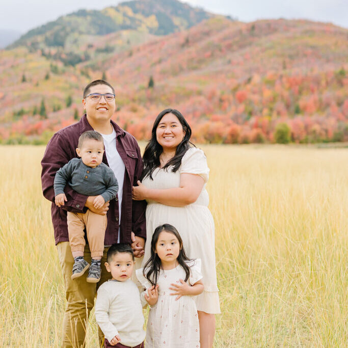 Provo Hills Fall Family Pictures