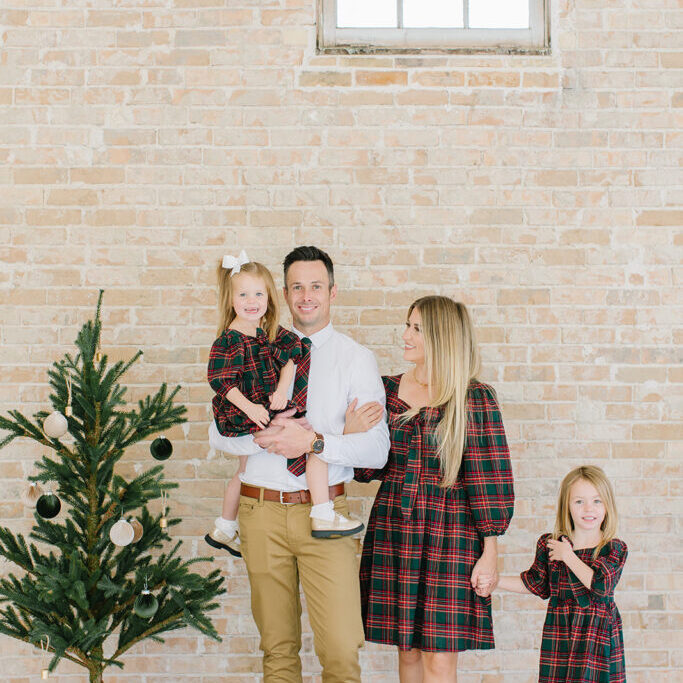 Christmas Mini Session Matching | Utah Photographer